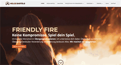 Desktop Screenshot of helgebartels.de